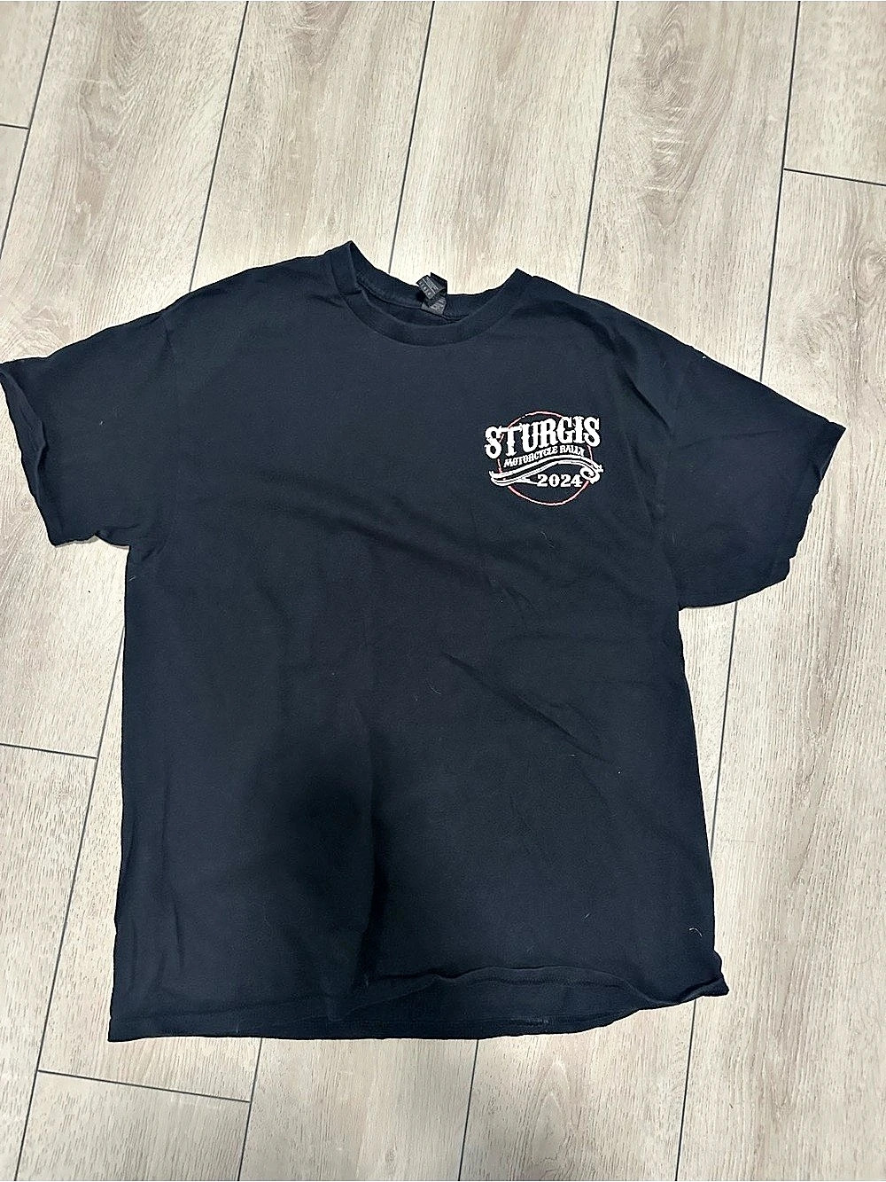 2024 Strugis Motorcycle rally t-shirt